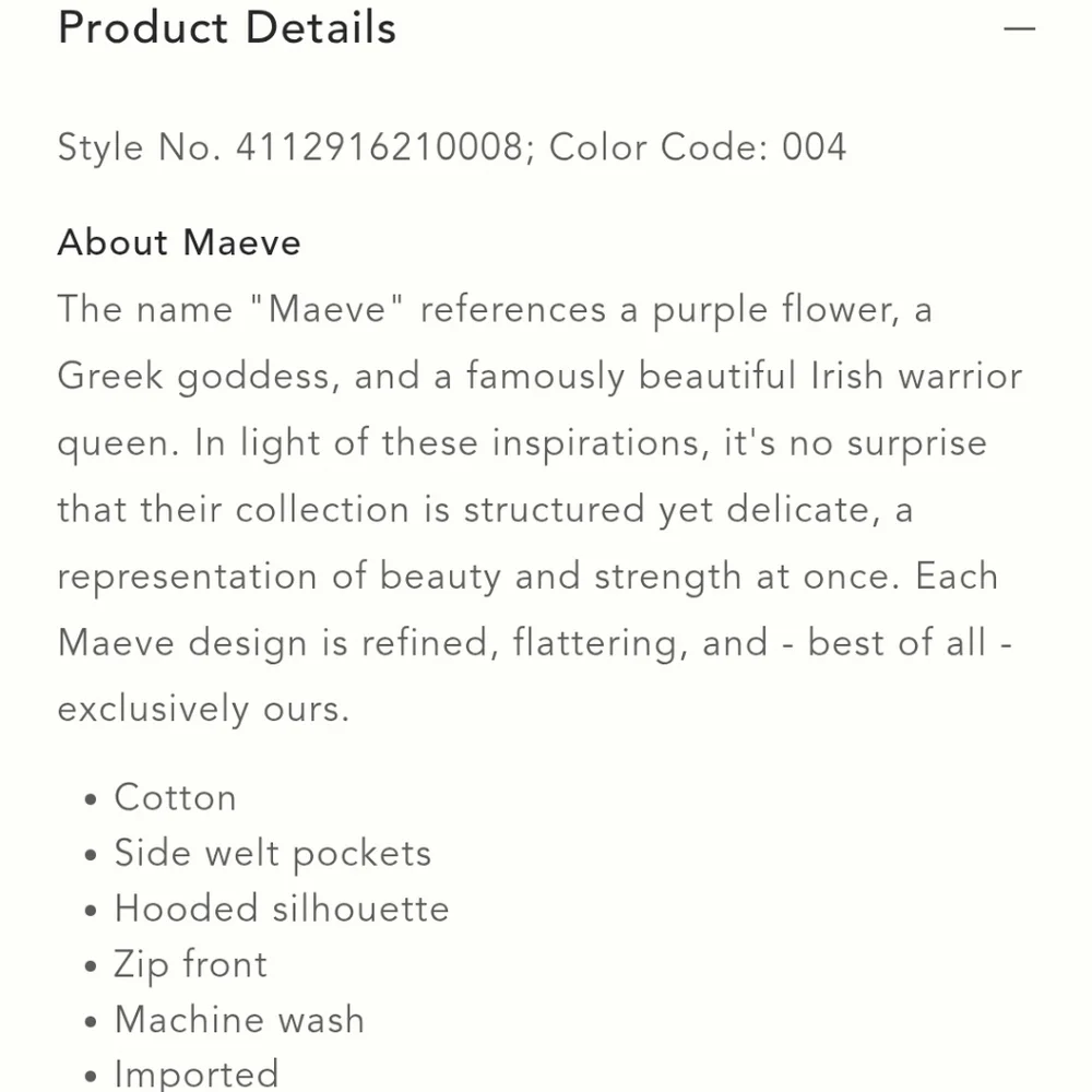 Maeve Colorblocked Zip-Up Hoddie - Picture 8 of 10